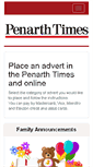 Mobile Screenshot of adbooker.penarthtimes.co.uk